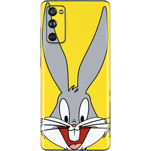 Looney Tunes Bugs Bunny Zoomed In Galaxy S20 Fan Edition Skin